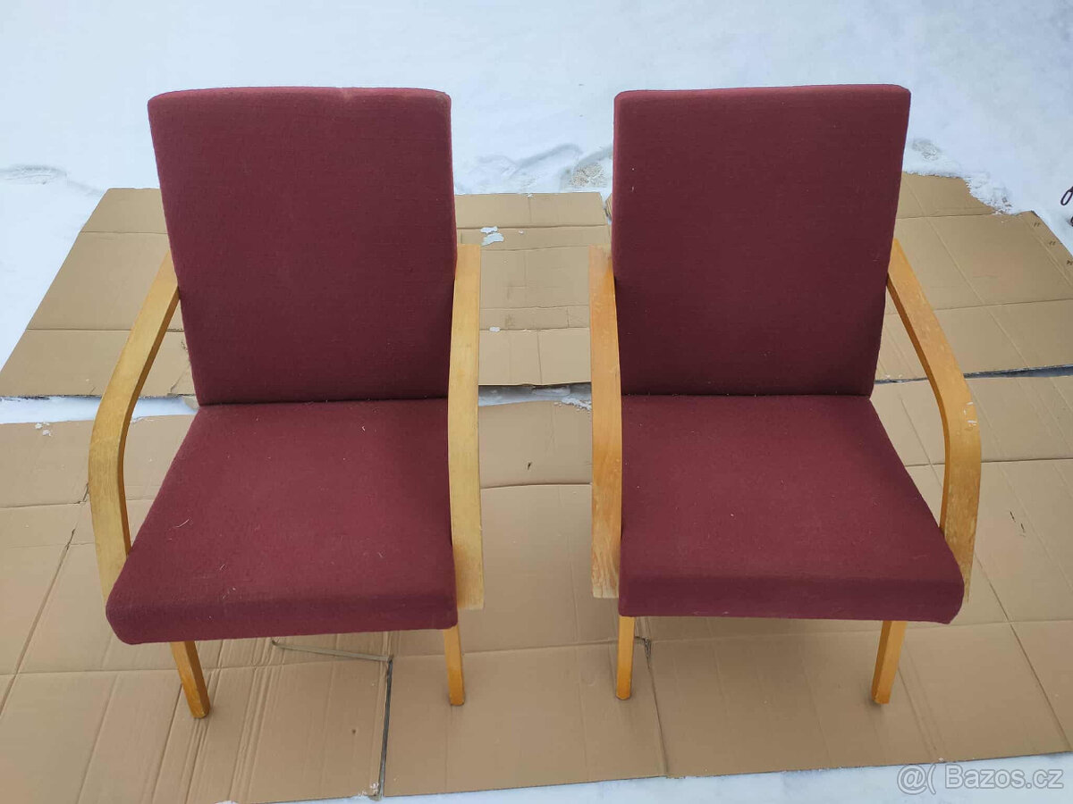 RETRO KŘESLA 2 kusy - 3