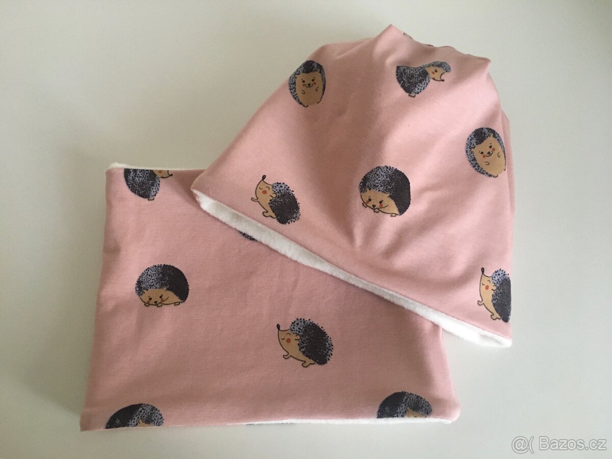 Nová originální cepice& nakrcnik,vel.3-7 let - 3