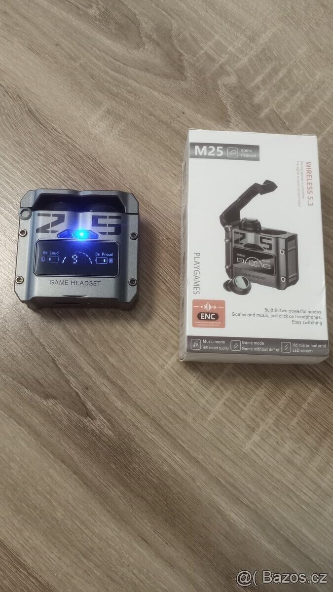 Bezdrátová sluchátka - M25 - 3