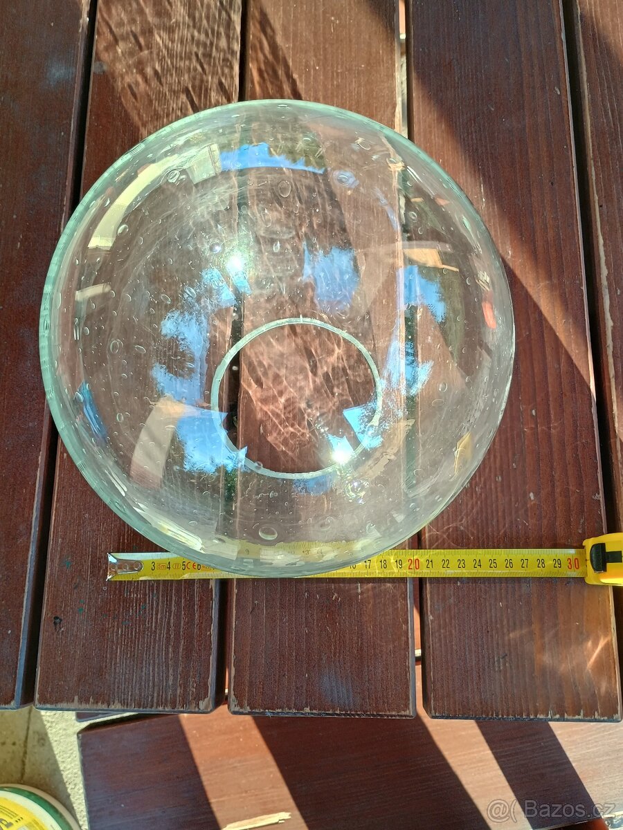 Stínidlo kulaté skleněné 4ks - 3