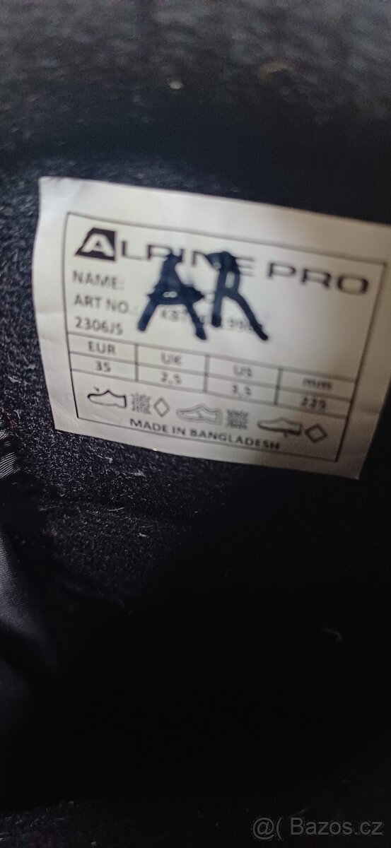 Zimní boty zn.Alpine Pro. - 3