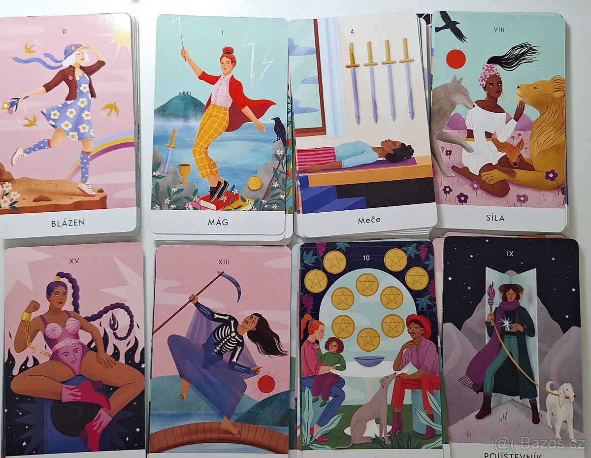 Tarot moderních bohyň, karty - 3