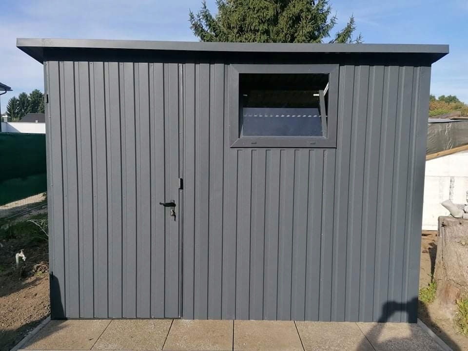 Plechová garáž 3x3m - 3