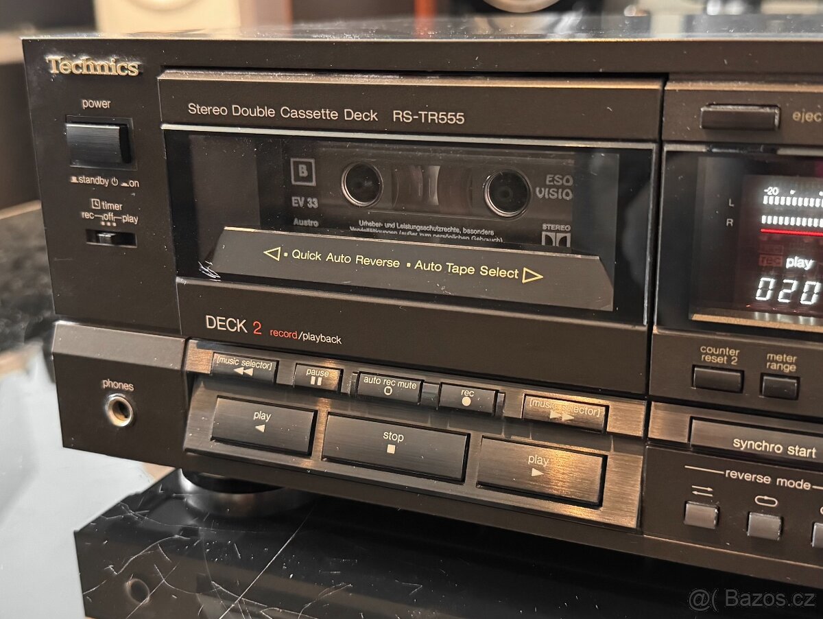 Technics RS-TR555 kazetový magnetofon - 3
