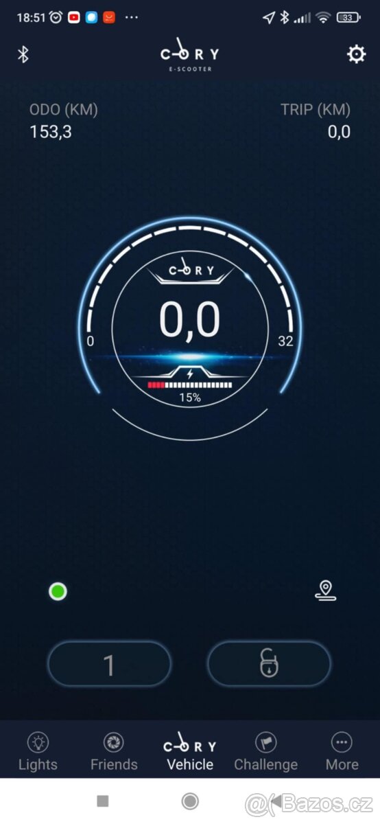 Elektrokoloběžka Cory Race - 3