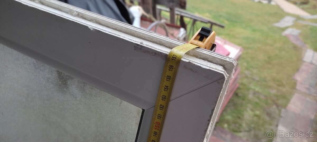 Okno 1300x1570 mm - Zlatý dub/Bílá - 3