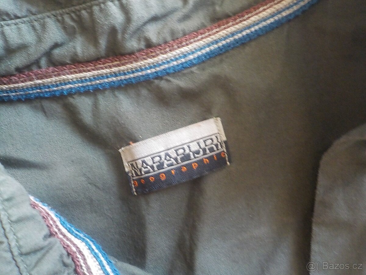 Napapijri nadherna tmave zelena košile vel M/L žena - 3