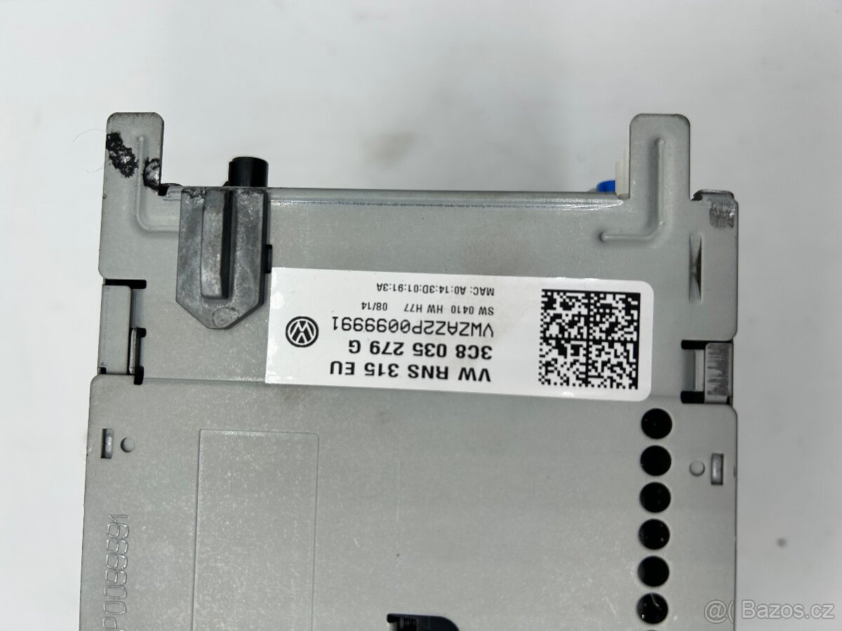 Autorádio Volkswagen RNS 315 3C8035279G - 3