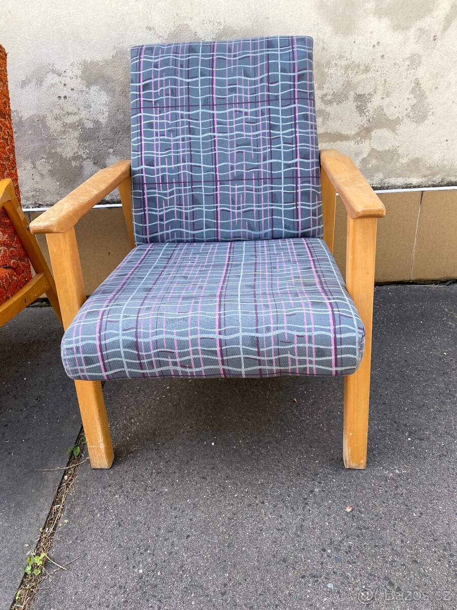 Křesla Retro Ton - 3