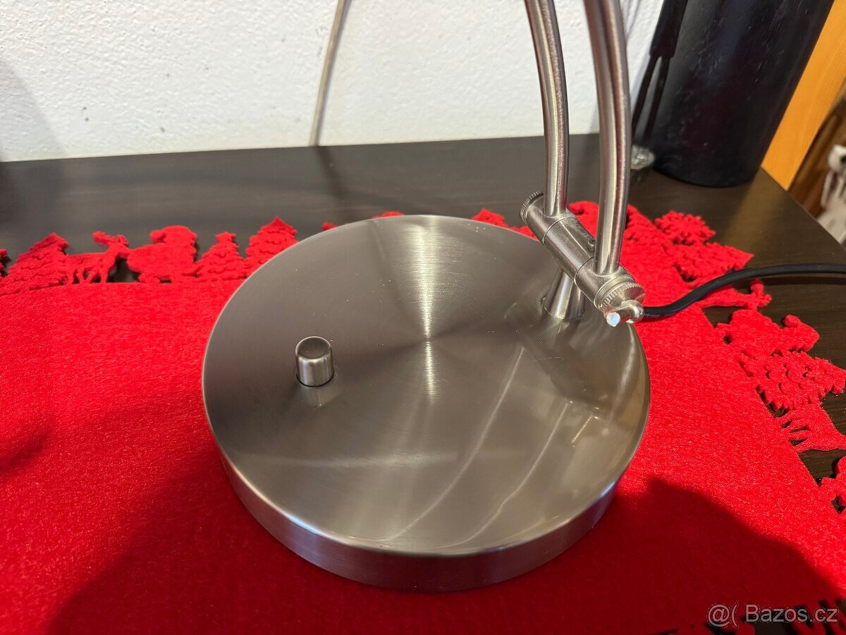Stolní lampa celonerezová - TOP stav - 3