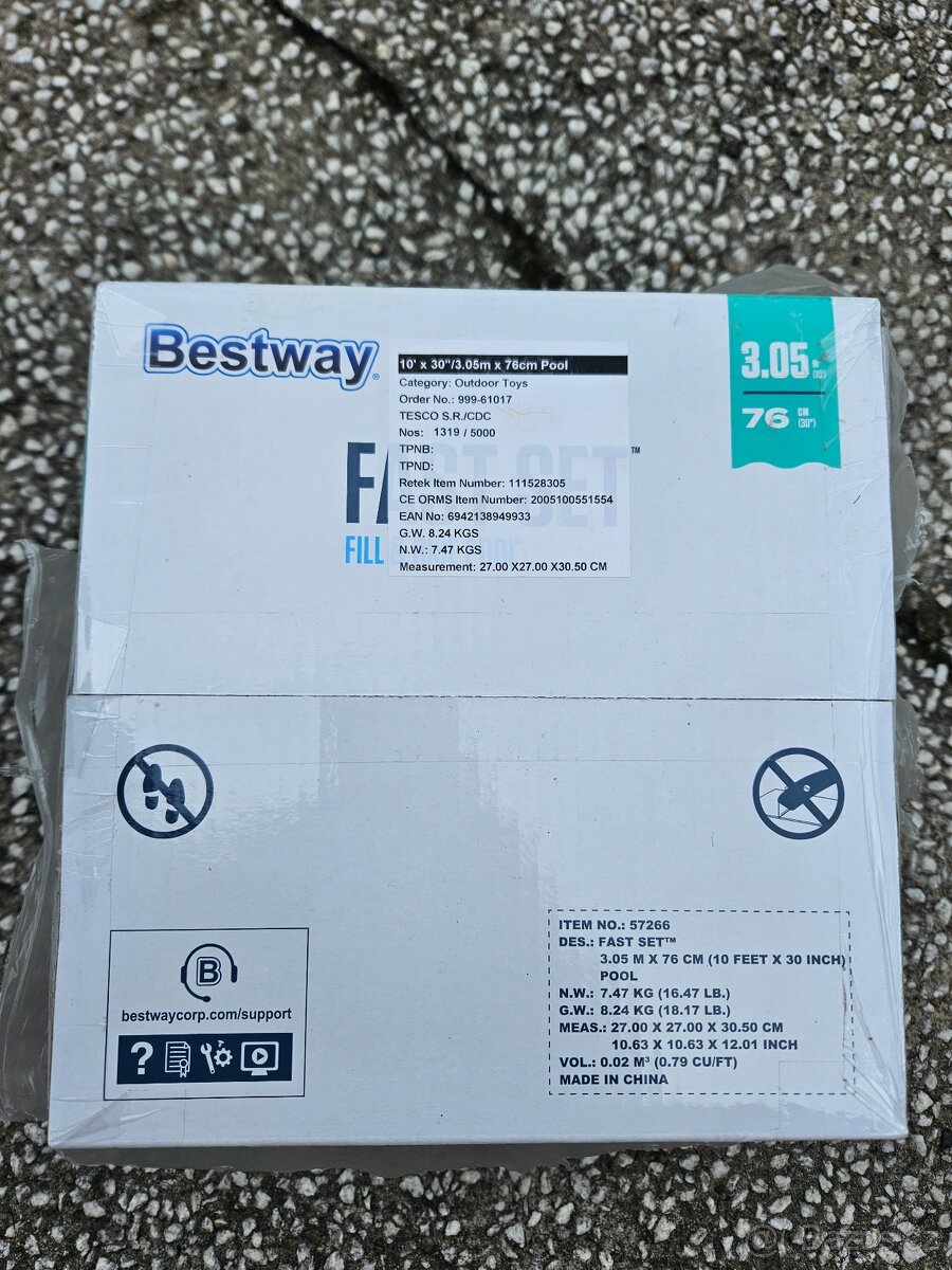 Nadzemní bazén Bestway - 3