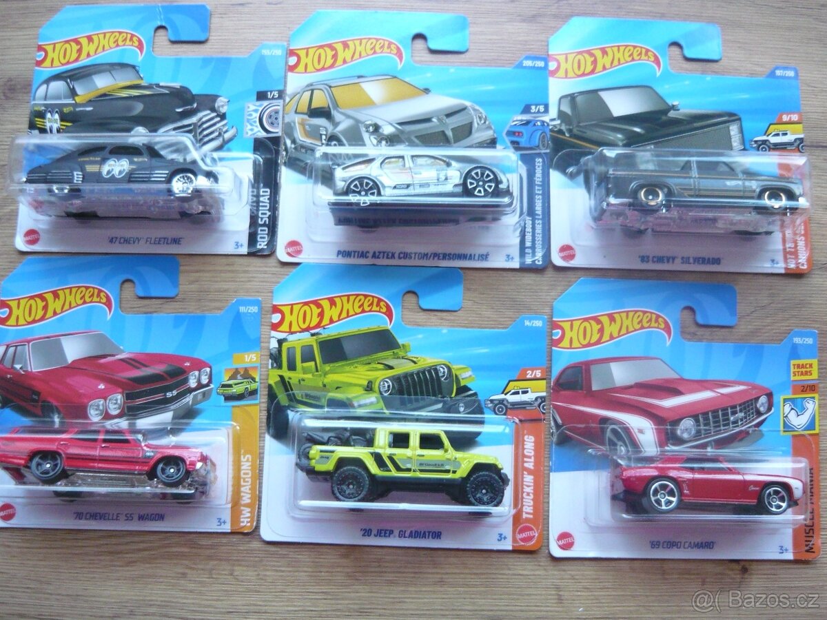 AUTÍČKA HOT WHEELS - 3