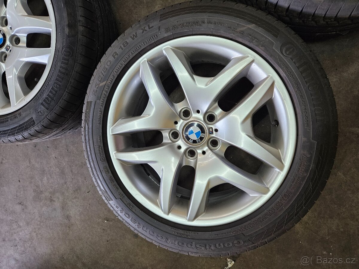 Alu disky 5x120 R18 + letní pneu - 3