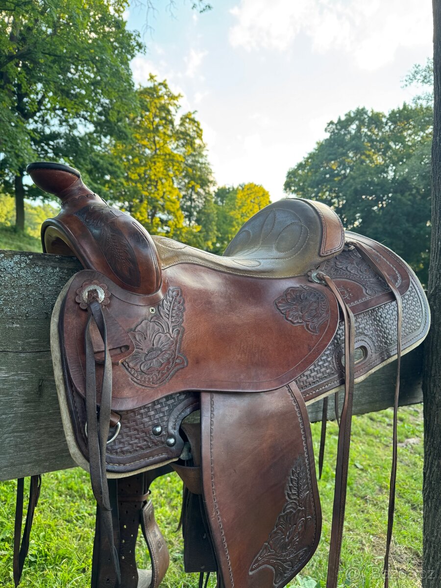 Westernové sedlo - 3