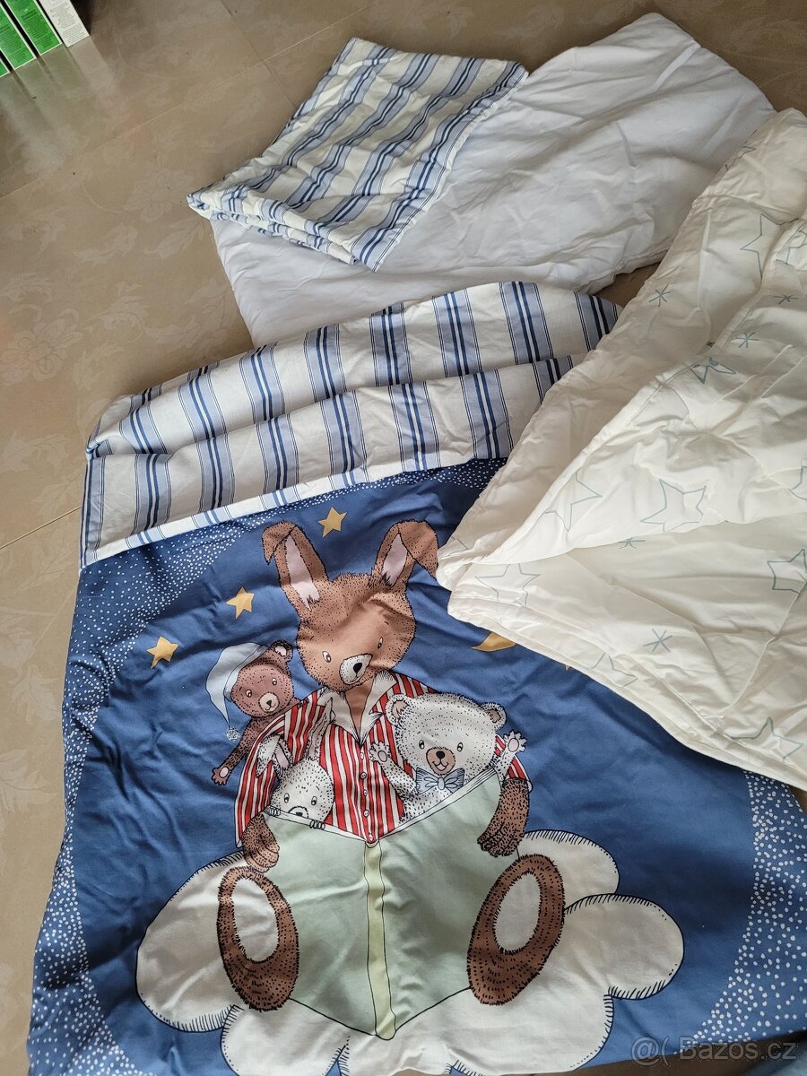 Dětská peřinka + povlečení +malá deka - 3