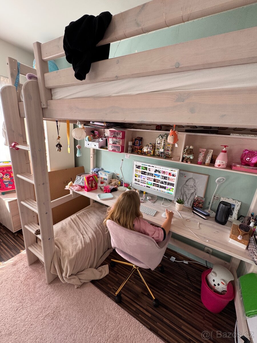 Flexa postel palanda a psaci stul - 3