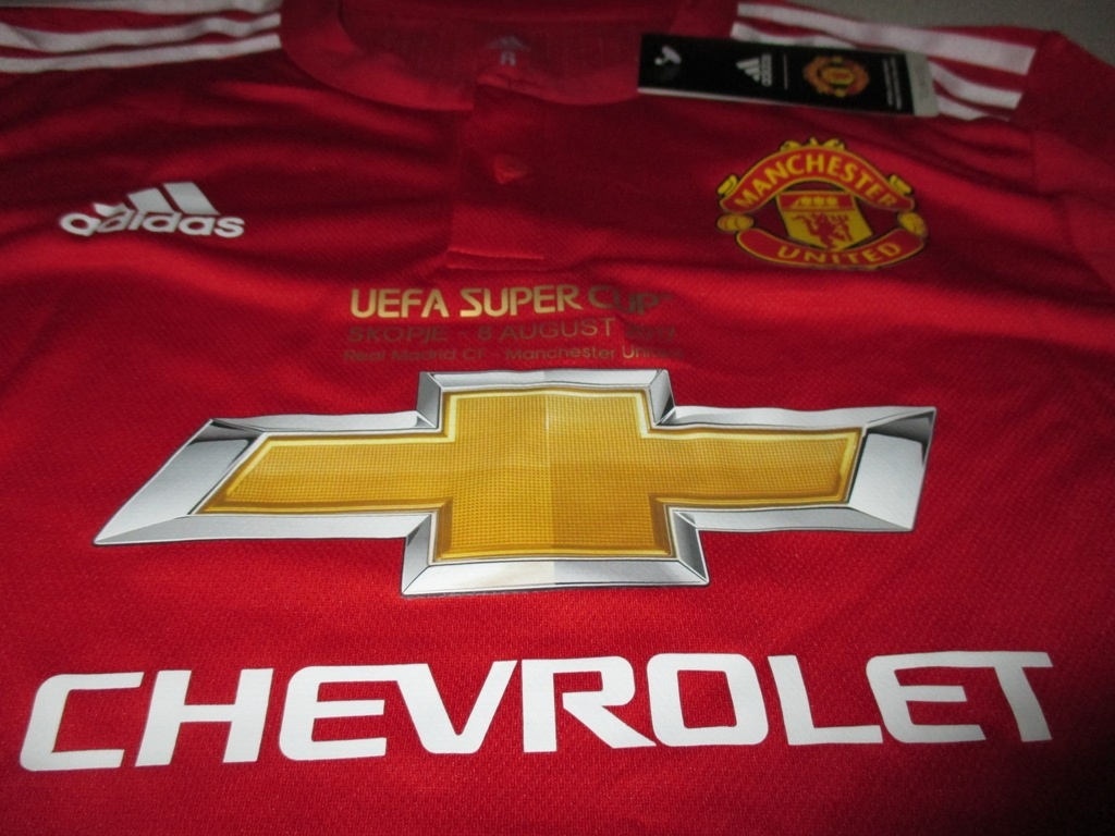 Futbalový dres Manchester United eufa Super Cup - 3