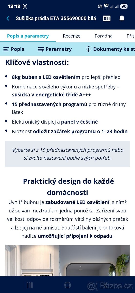 Sušička Eta - 3