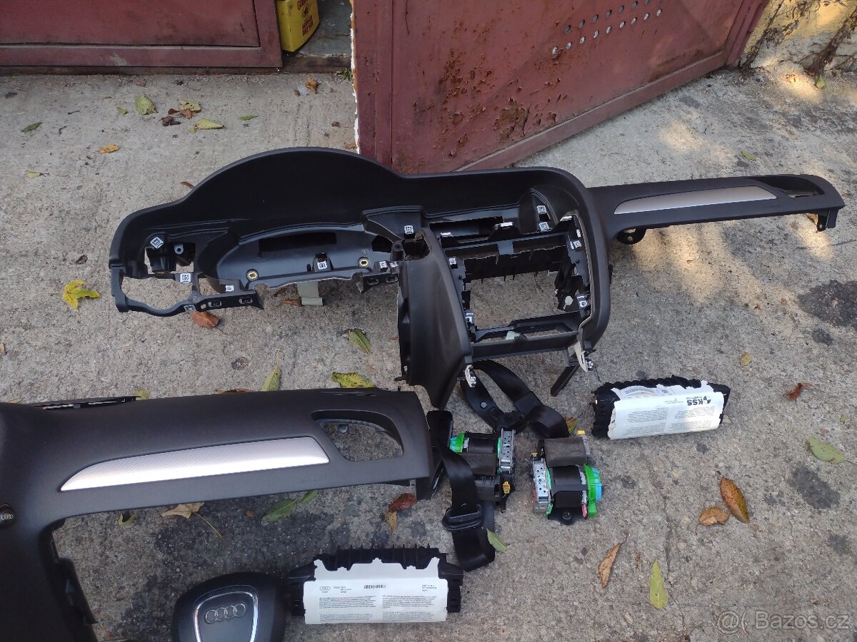 Airbagova sada s palubní deskou Audi A4 b8,a5 - 3