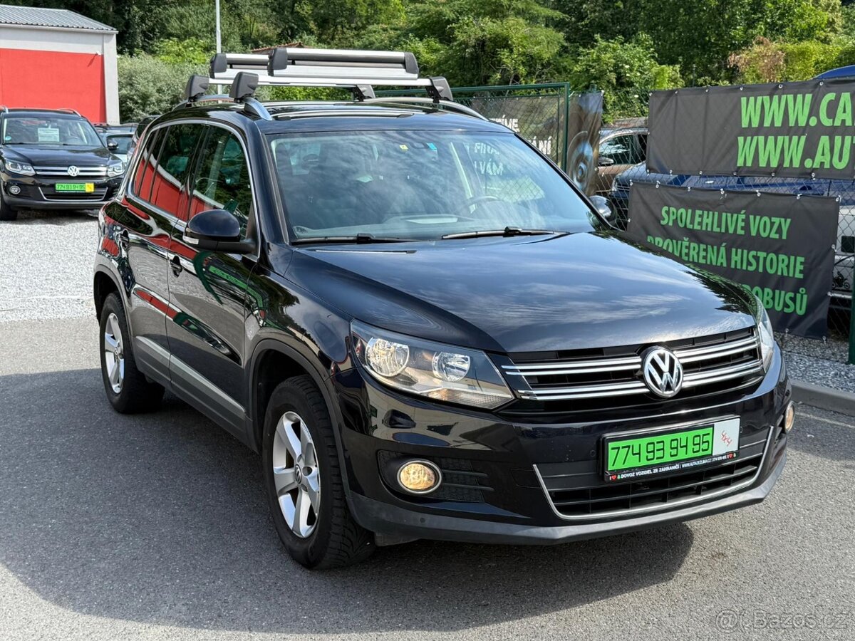 ►VW TIGUAN 2,0 TDI SPORT 4x4 - 110 KW, PARK. SENZORY, NAVI ◄ - 3