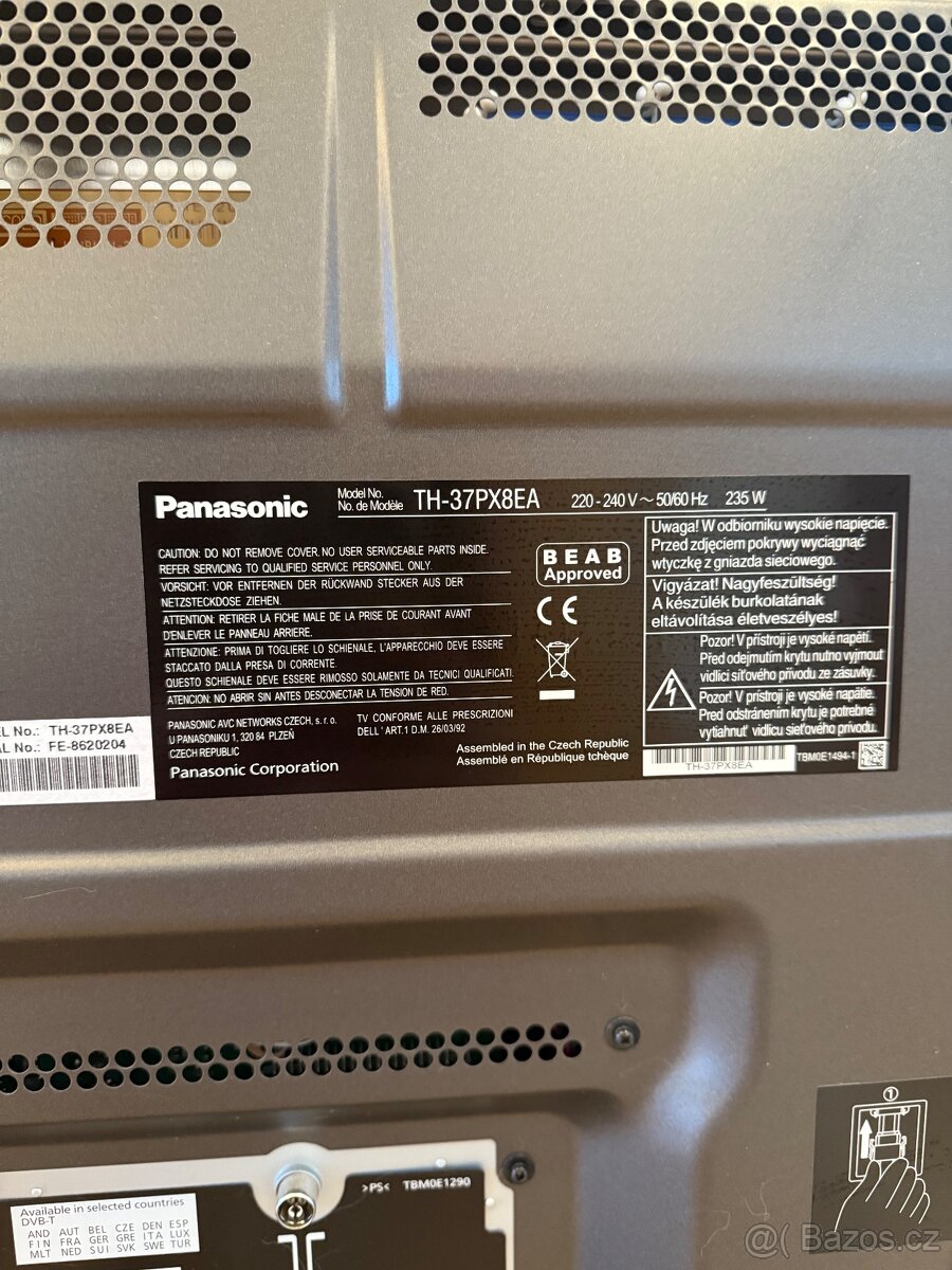 TV Panasonic Viera TH-37PX8EA - 3