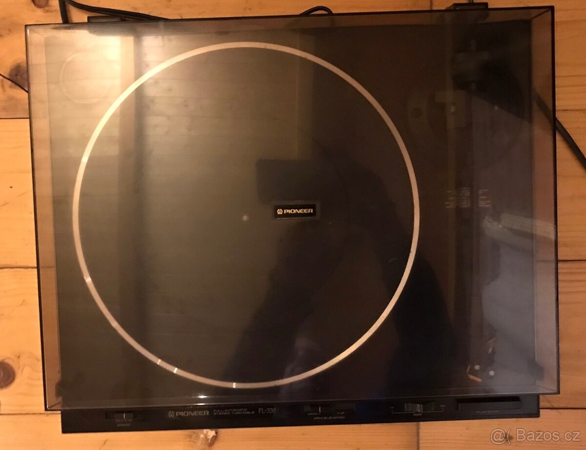 Gramofon PIONEER PL-335 (ROK 1990) PLNÝ AUTOMAT ,NOVÝ ŘEMÍNE - 3