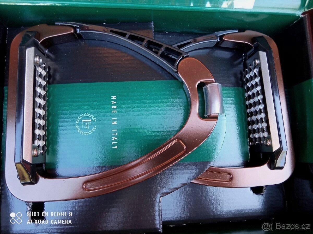 Bezpečnostní třmeny ACAVALLO Arena Alupro - NOVÉ S DOKLADEM - 3