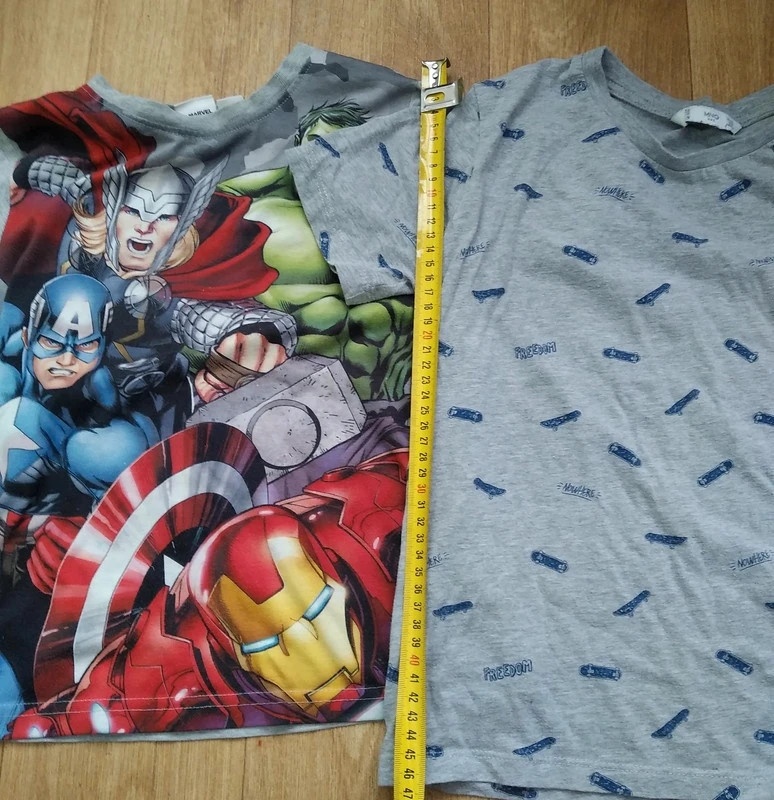 4x tričko, vel.okolo 128, cena za vše - 3