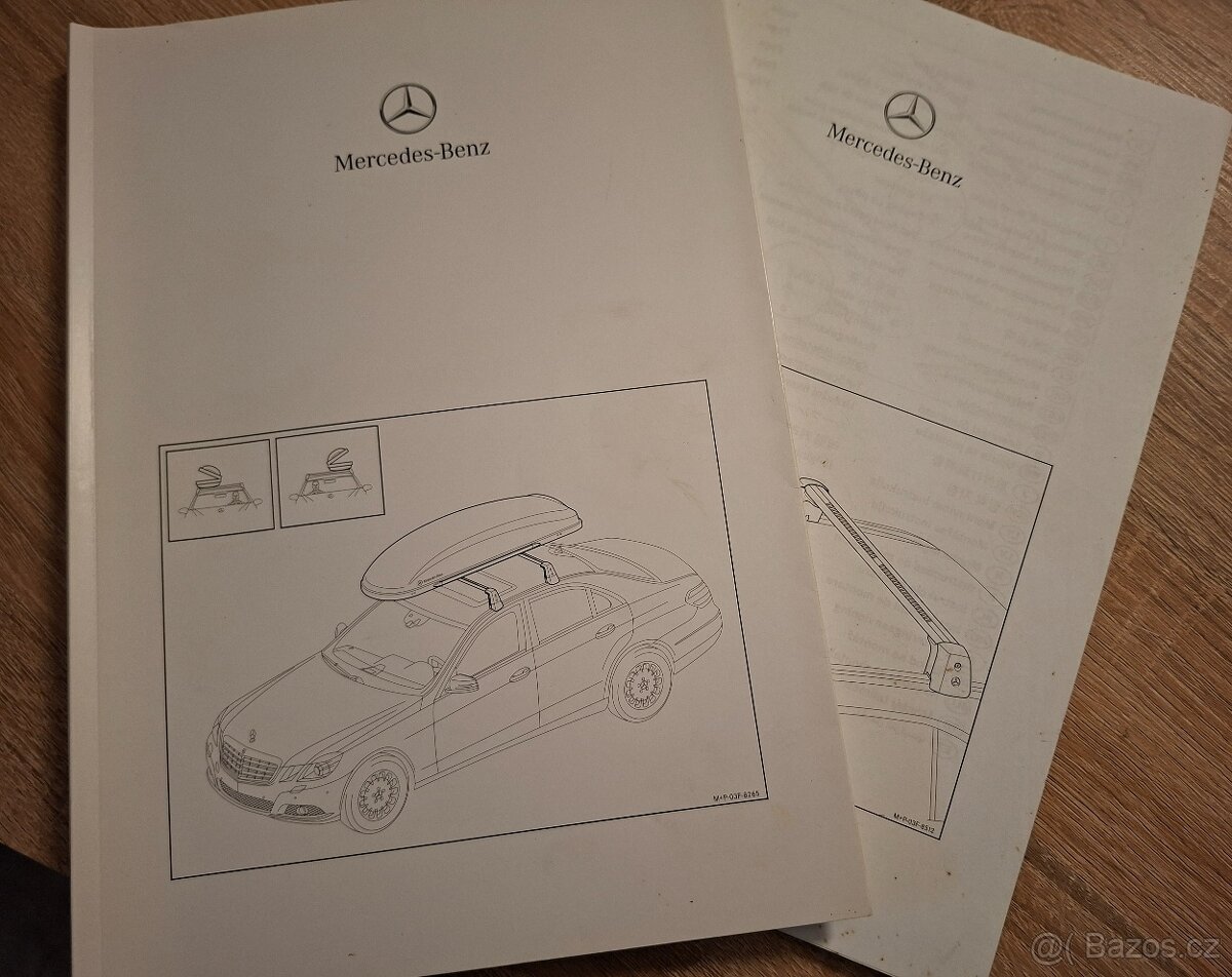 Střešní box vč. příčníků MERCEDES BENZ originál - 3
