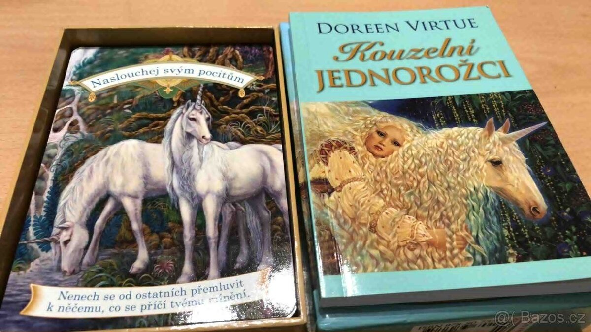 KOUZELNÍ JEDNOROŽCI KARTY-- DOREEN VIRTUE - 3