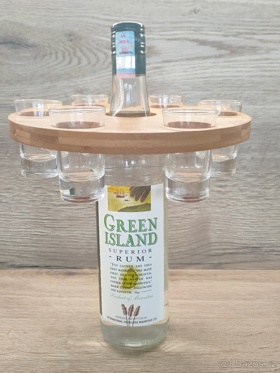 dřevěný nosič na 6 panáků - 3