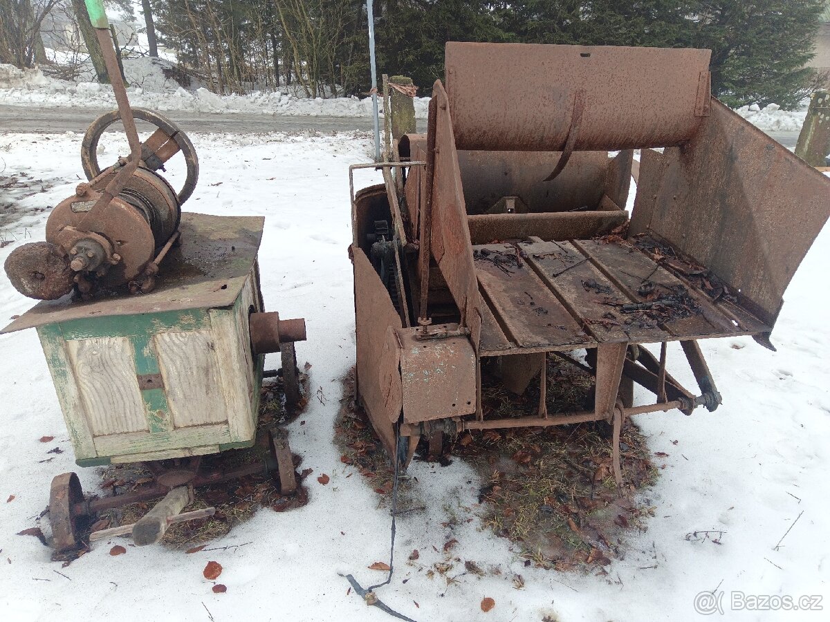 Historický lis na seno a slámu - 3