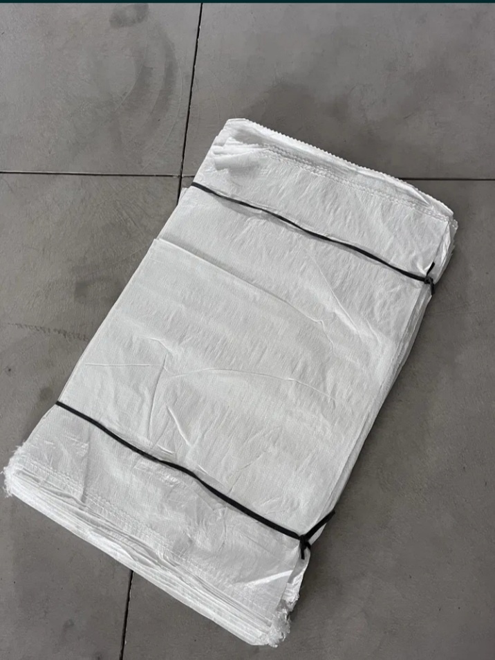 Pytel tkaný bílý 60x90 PP - 3