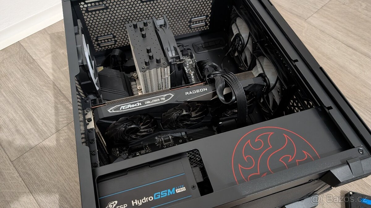 Herní PC - RX 6700 XT / I7-10700f / 16GB ram - 3