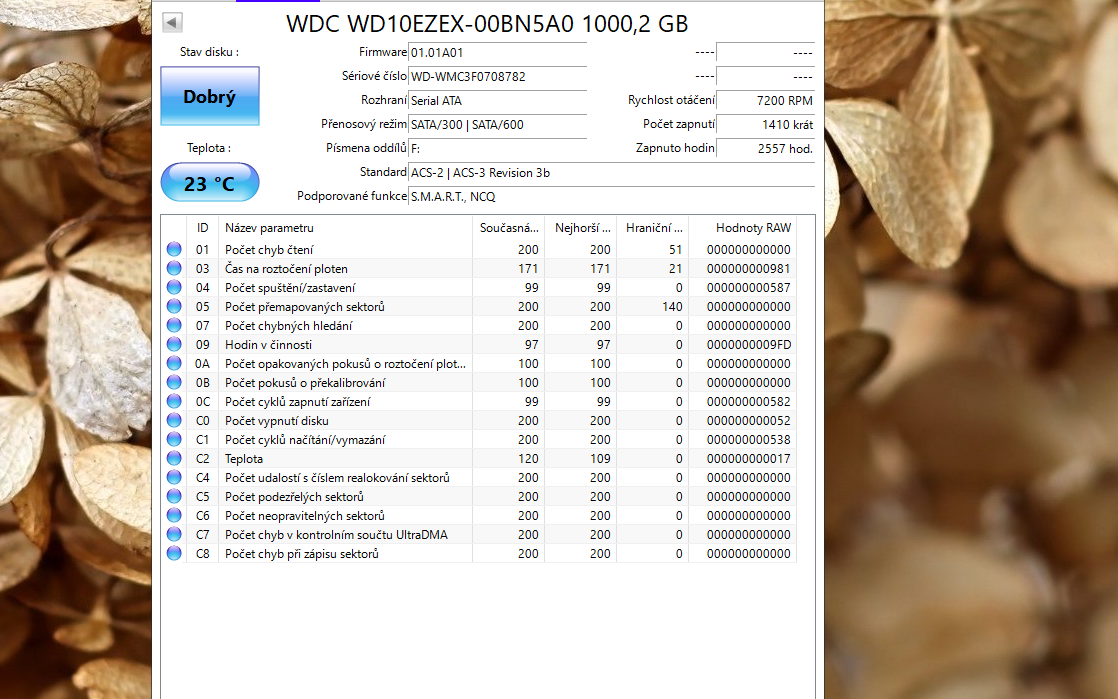 1TB Sata disk do PC (najeto 2557hodin) - 3
