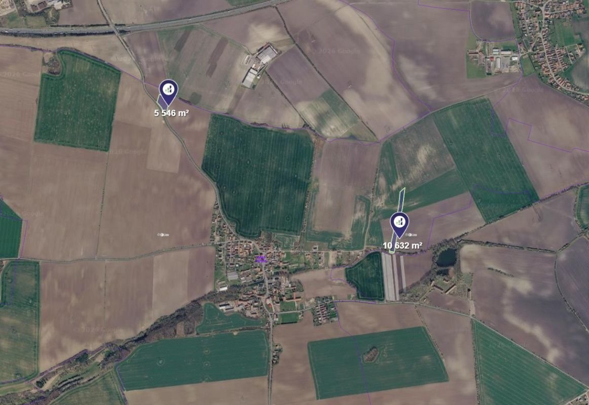 Prodej podílu 1/2 pole 8 089 m², Vykáň - 3