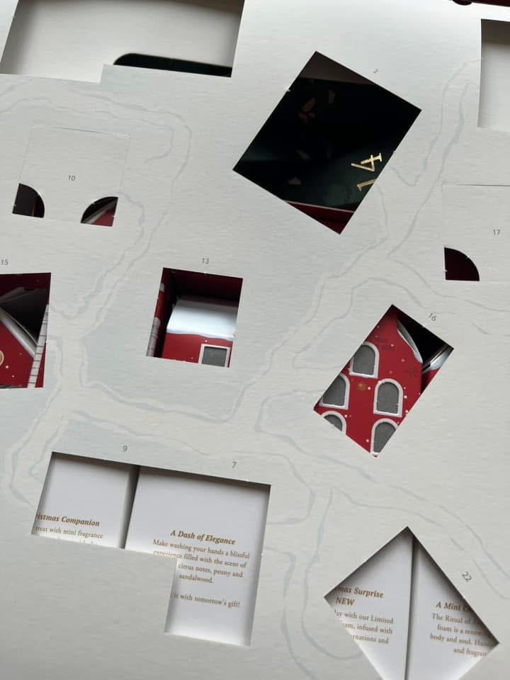 Adventni kalendar - vesnicka, domecky - 3