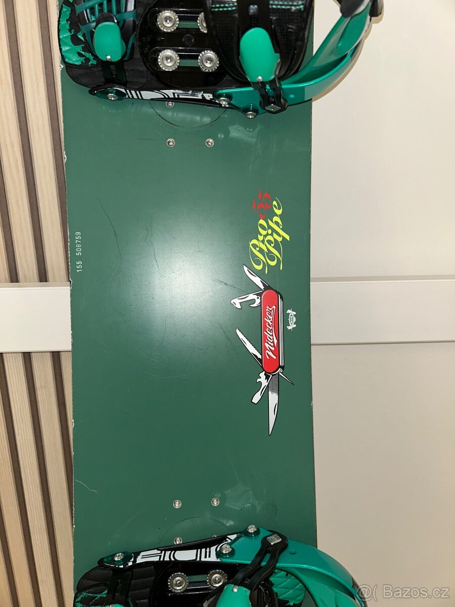 Snowboard Nidecker Pro Pipe s vázáním 155 cm ( 150) - 3