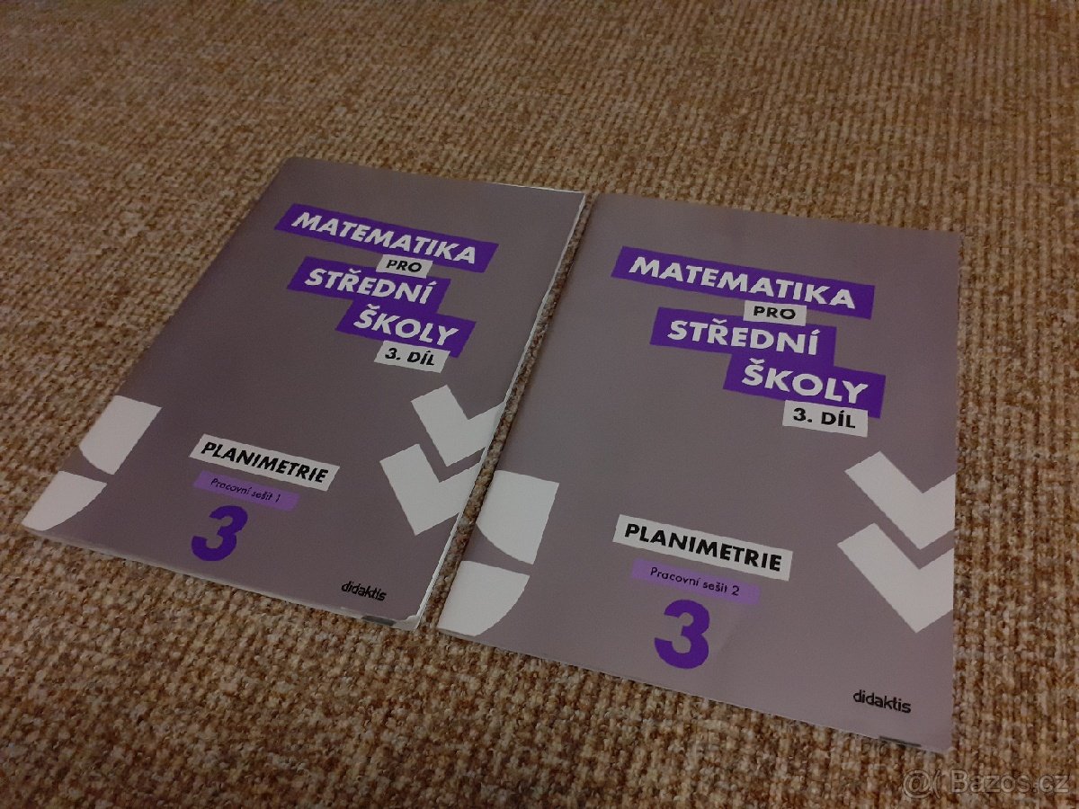 Učebnice a PS matematiky pro SŠ - 3