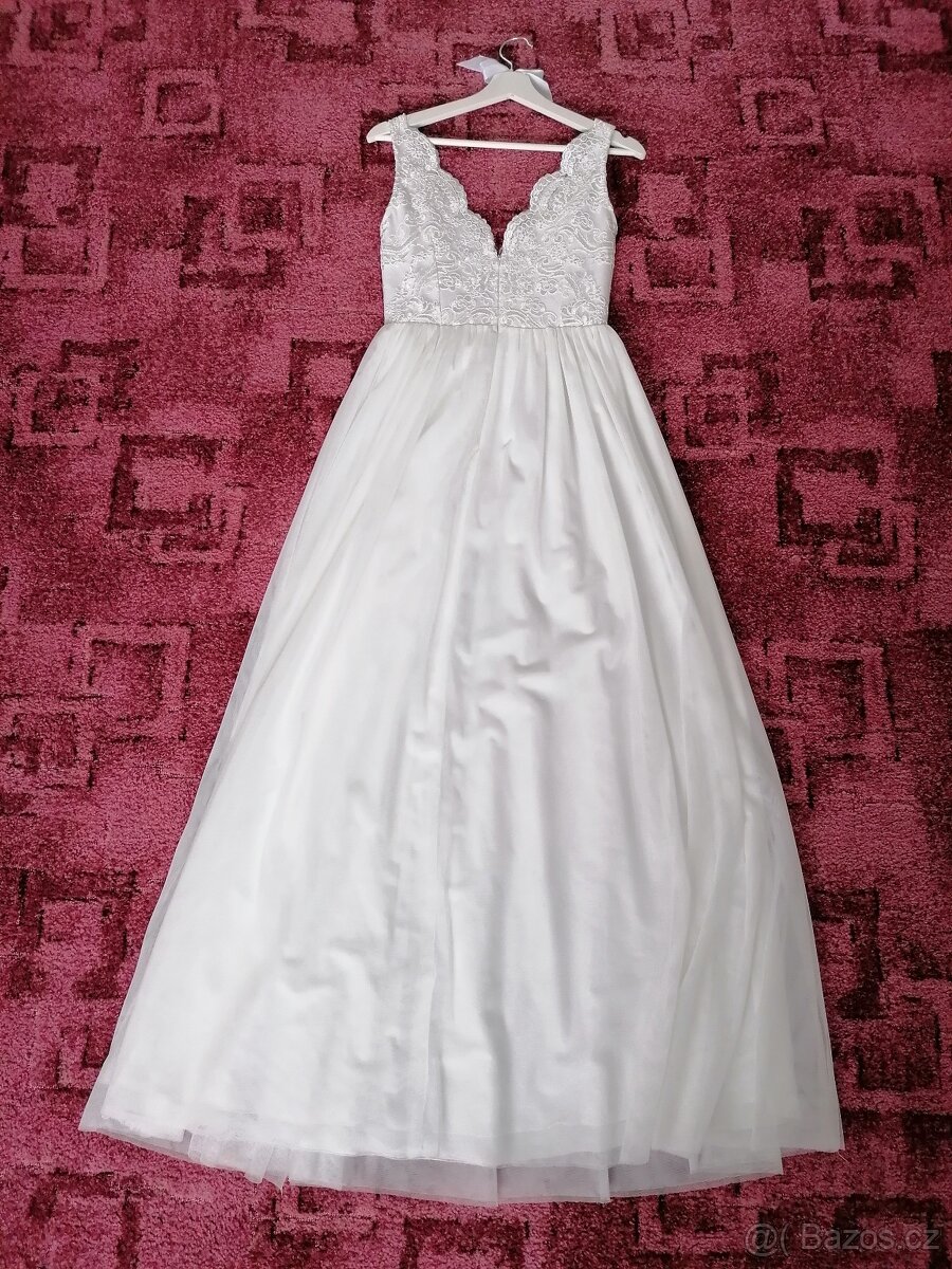 Svatební šaty vel. 38 - 3