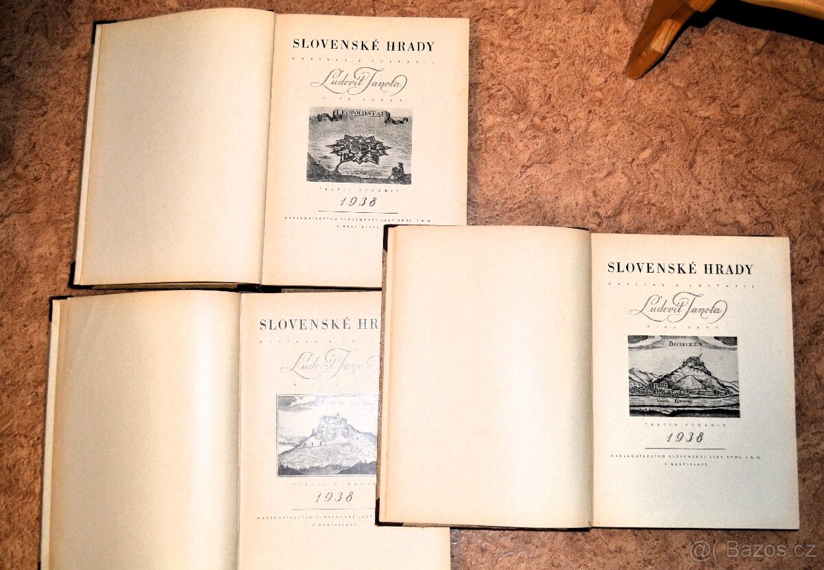 Slovenské hrady z roku 1938 - 3
