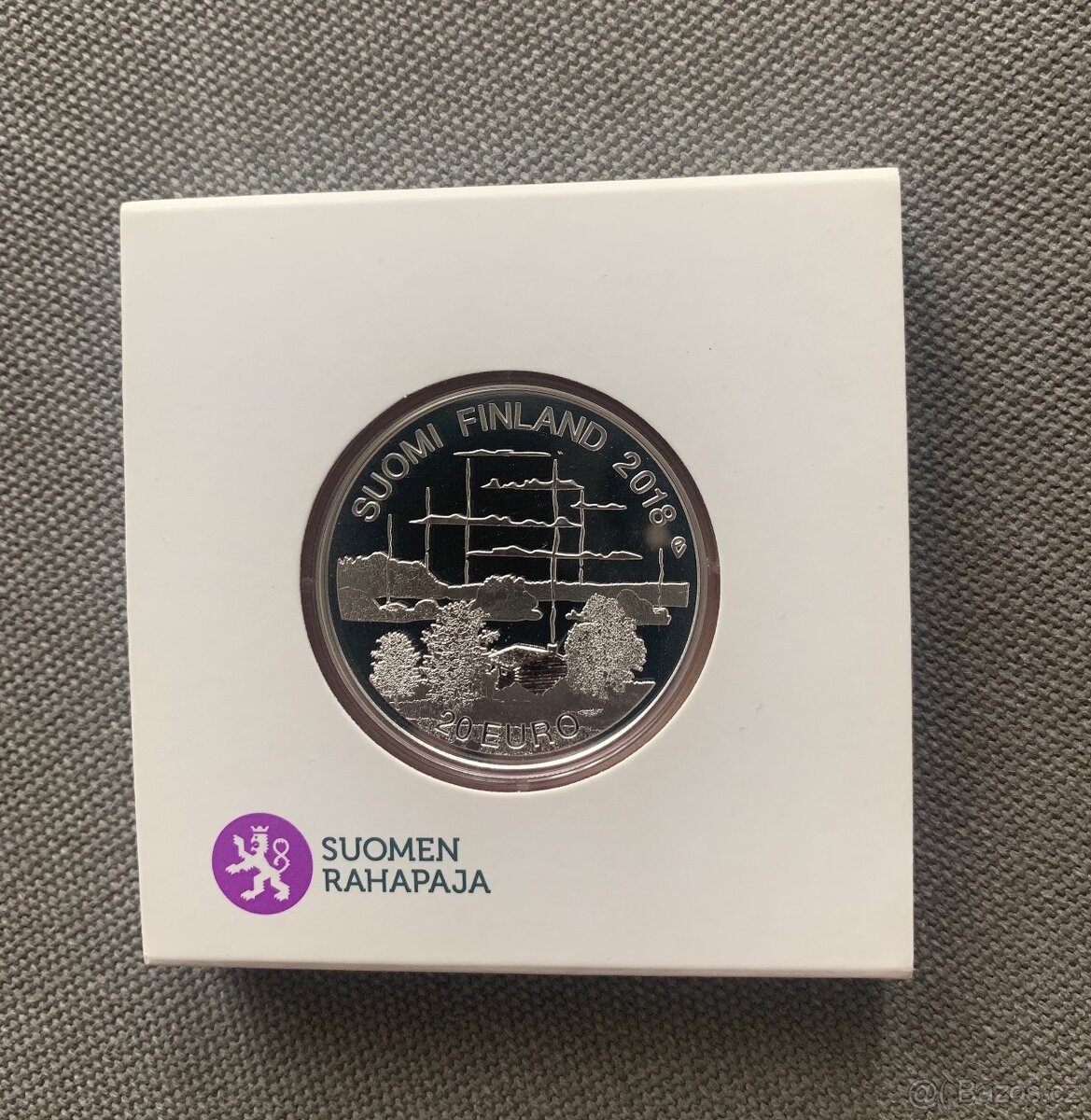 Finsko 20 euro 2018 - Sauna - 3