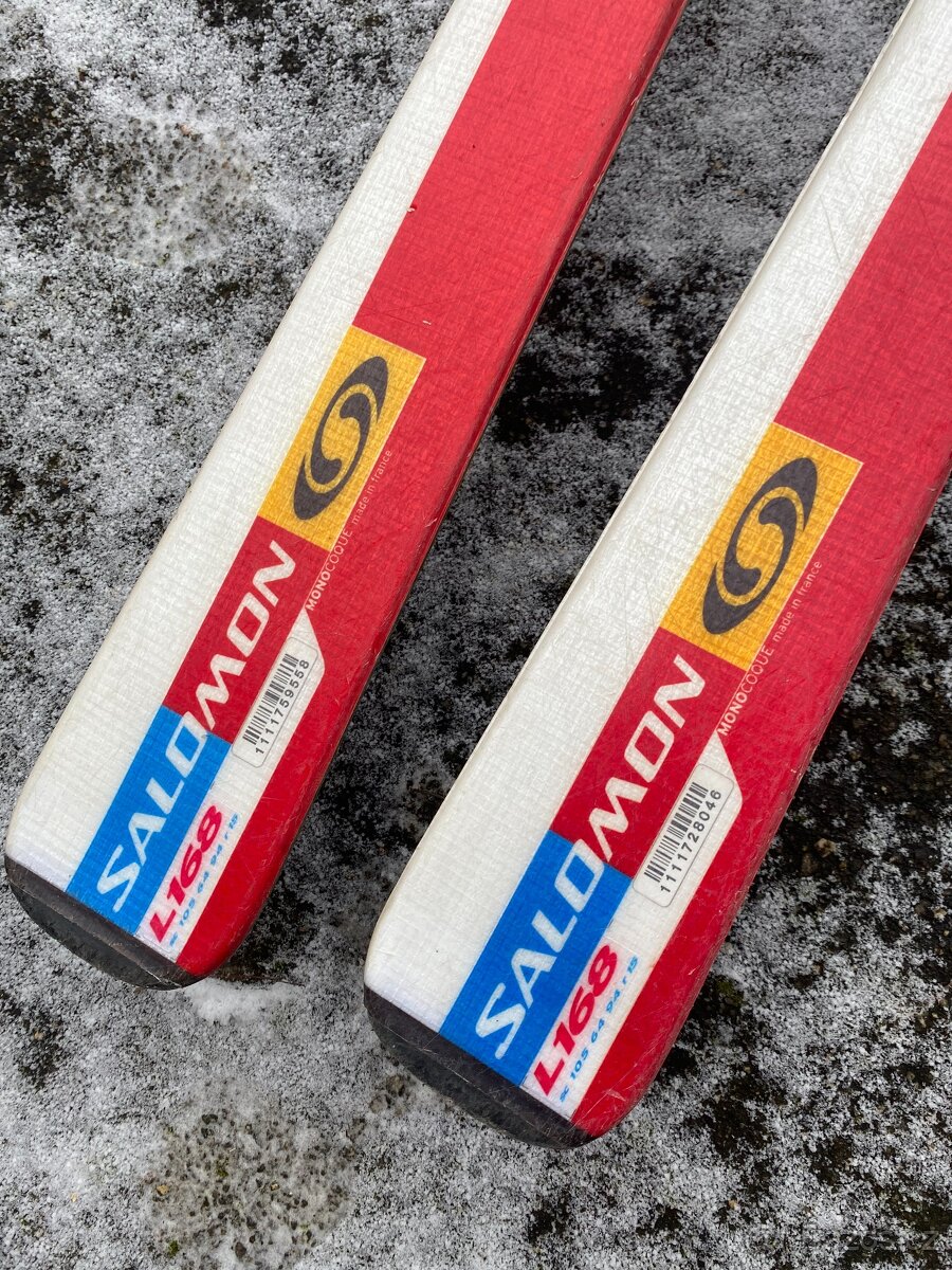 Salomon lyže 168 cm - 3