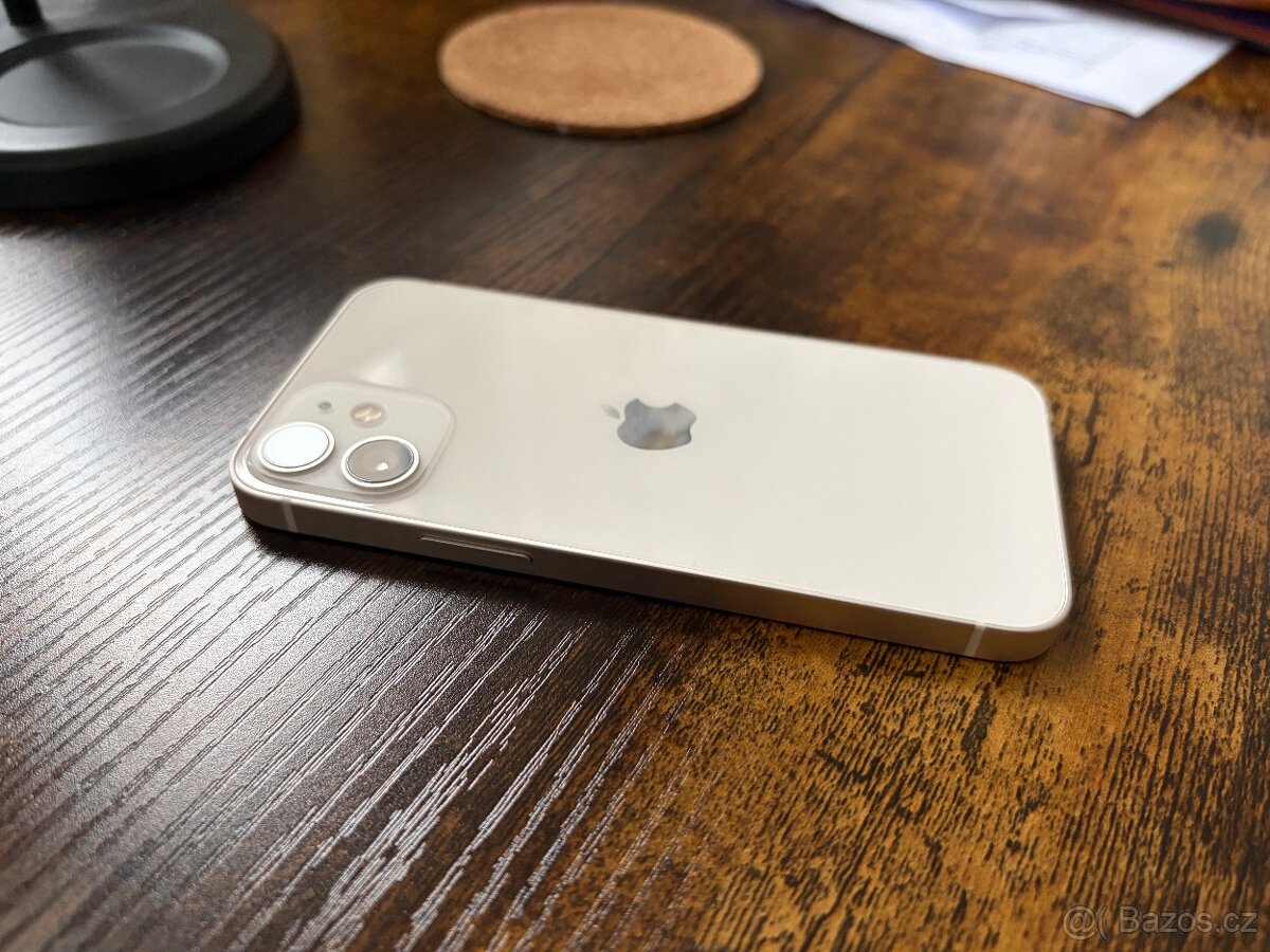 iPhone 12 mini 64GB bílý v krásném stavu Apple malý telefon - 3