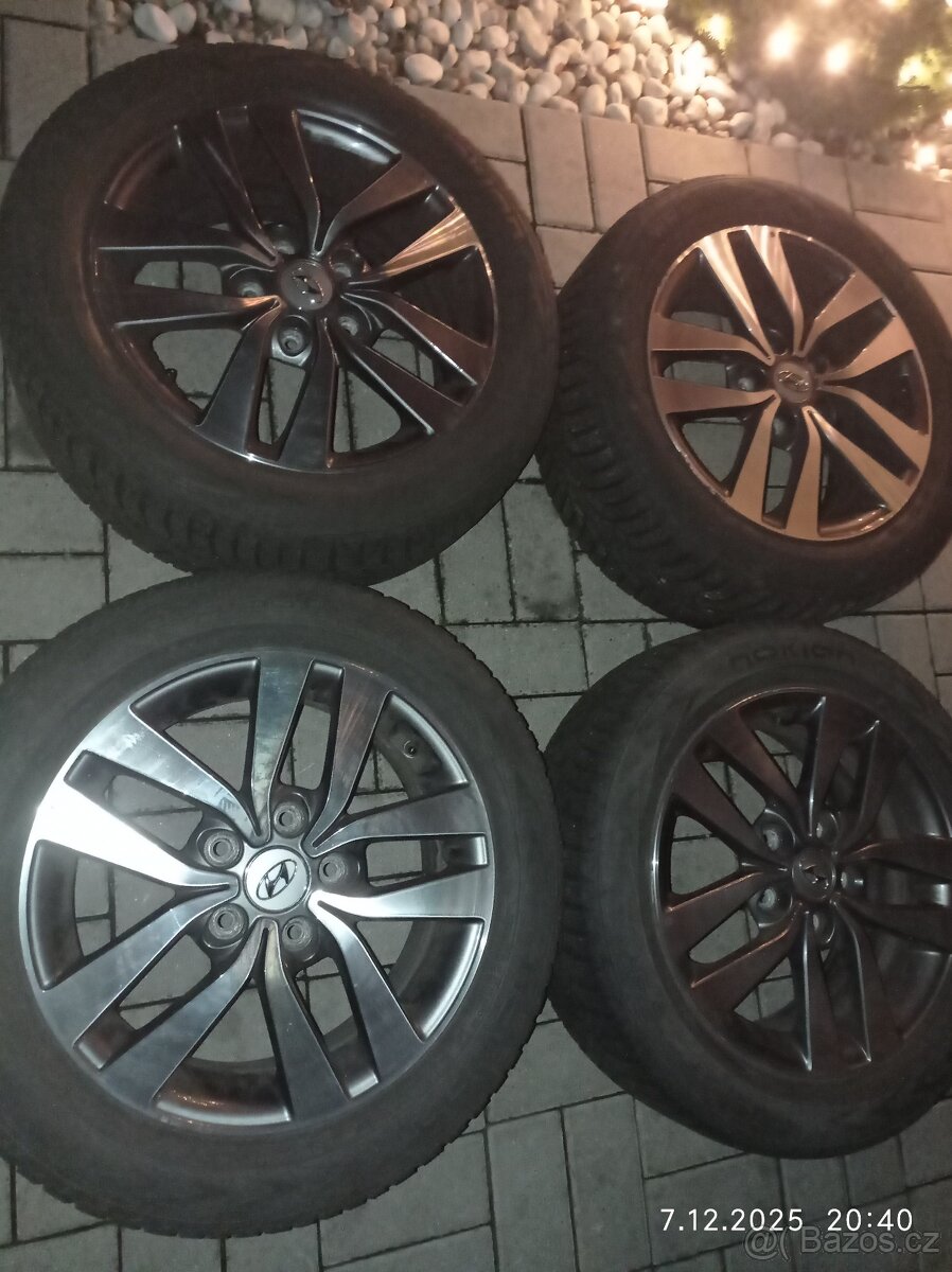 Pěkne ZIMNI 16" al kola ORIGINAL HYUNDAI i30 r.v.2019 - 3