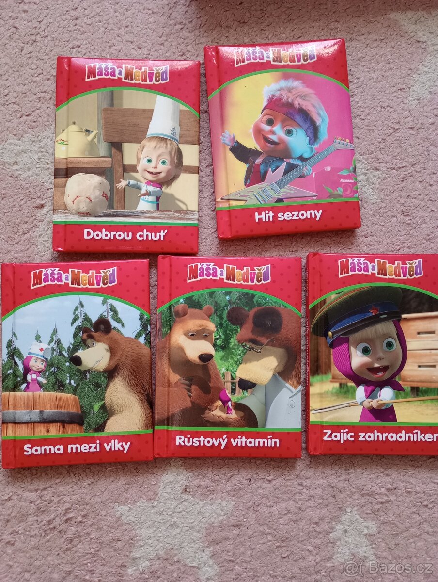 Máša a medvěd - knížky - 3