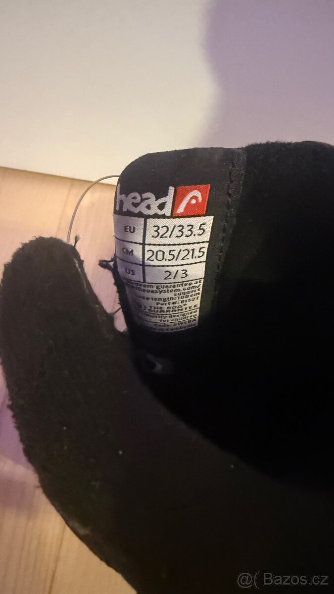 dětské snowboardové boty Head 32-33,5 - 3