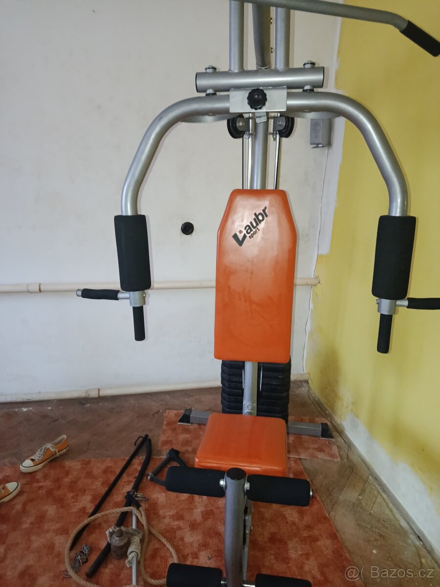 Činky,lavice , věž,hrazda - 3