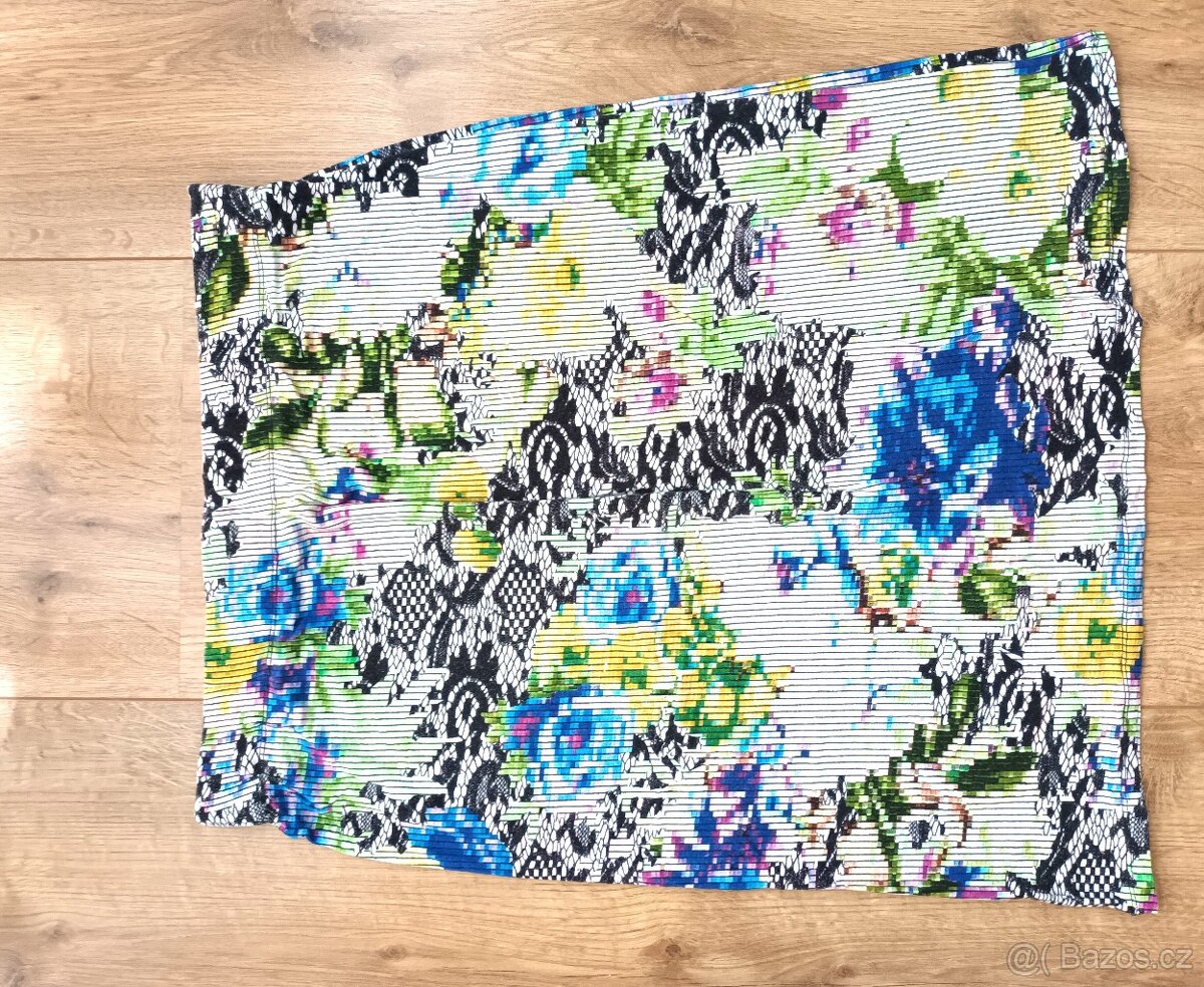 Prodám šaty /top + sukně/- - 3