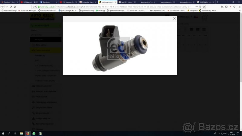 Prodám vstřikovače Fiat Stilo - 3